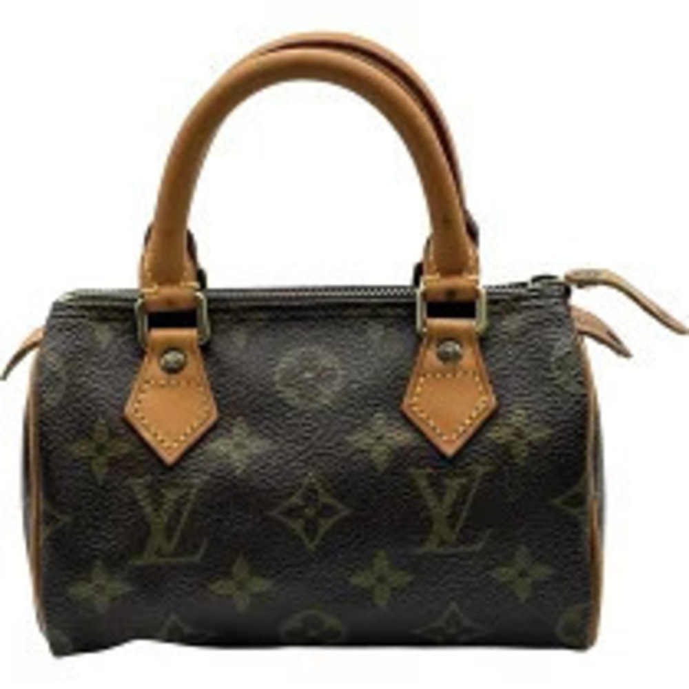 Louis Vuitton Speedy Brown Monogram Canvas Handbag
